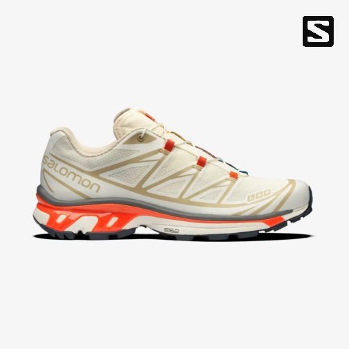 Cream Salomon Xt-6 Men's Sneakers | IE WY2073